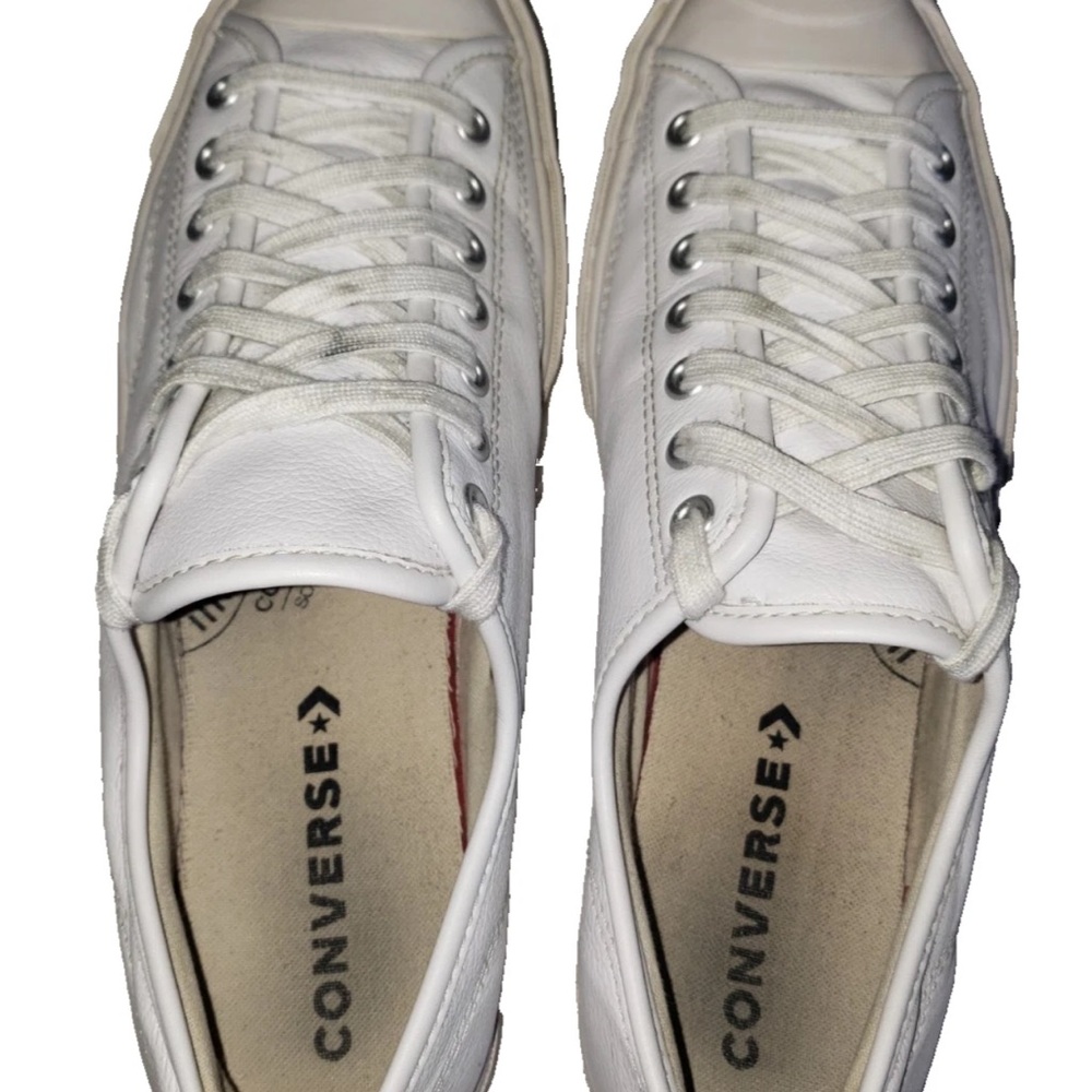 Jack Purcells white leather mens 9.5 - Picture 8 of 11
